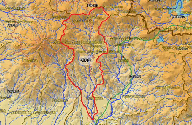 Allotoca catarinae, distribution